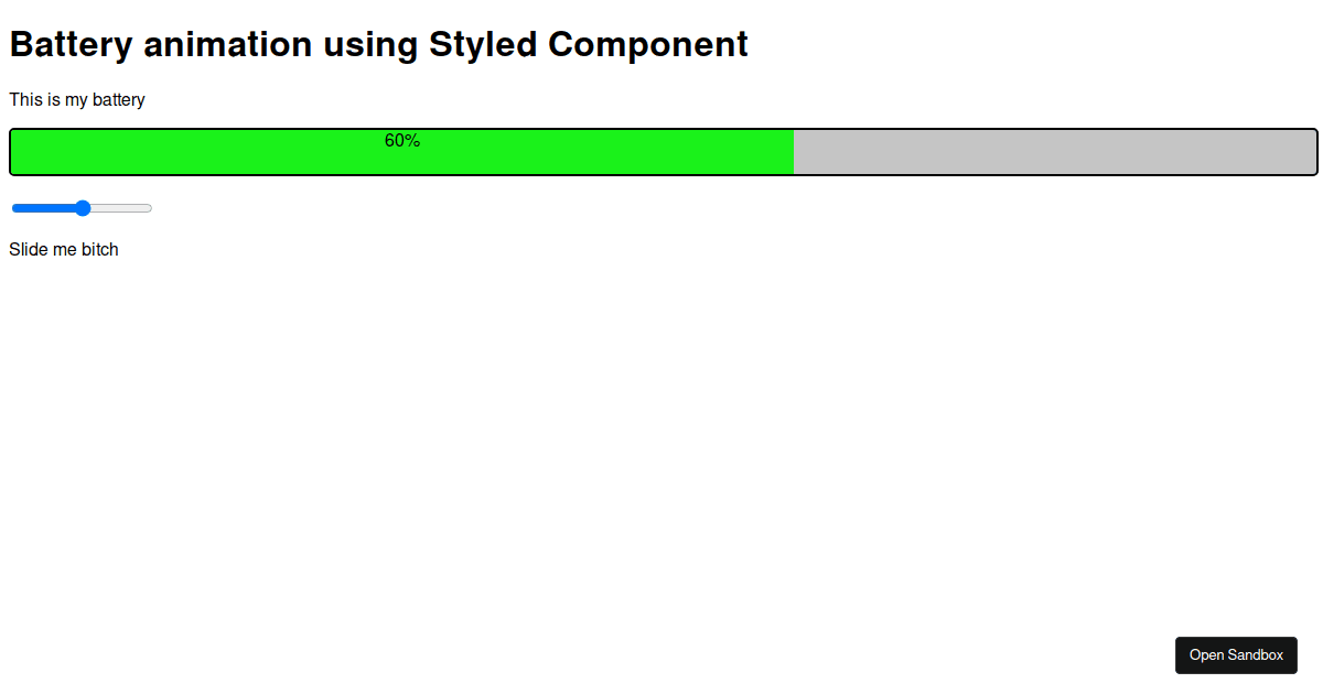 batterystuff - Codesandbox
